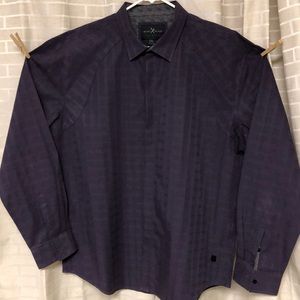 Marc ecko plum long sleeve shirt